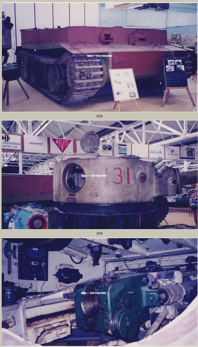 PanzerFibel's tweet photo. Tiger I (turret number 131) of the Borvington Tank Museum 記事に、1997年当時の写真を追加しました
https://t.co/PkXy7vxy99 https://t.co/fhVMYMyjyg