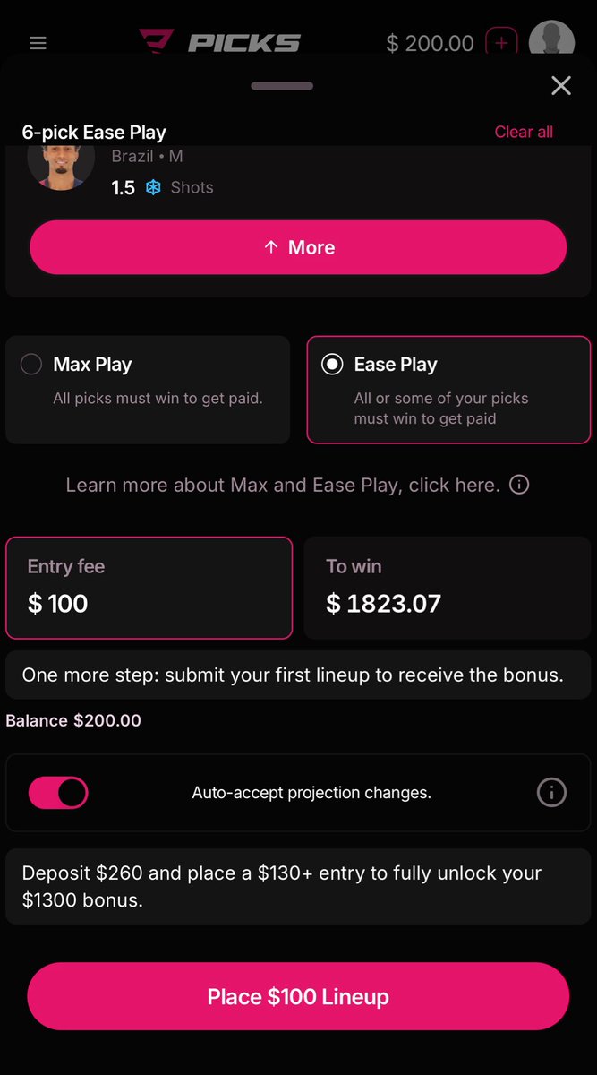 NiphermeDave's tweet photo. World Cup Starts In 3 days. I’d Be Making The Most Out Of It With @PicksdotApp 

- Head to
https://t.co/KdOYpcnxyL

- Connect wallet or mail
- Click on your bonus, then share
- Deposit $10, predict with $5, then you unlock your welcome bonus of $50

- You get up to $1000 bonus if you have high crypto wallet activity on Polymarket, etc

- Pick your players & predict their stats (with multipliers of up to 125x)

Get your team ready! Let’s ball
