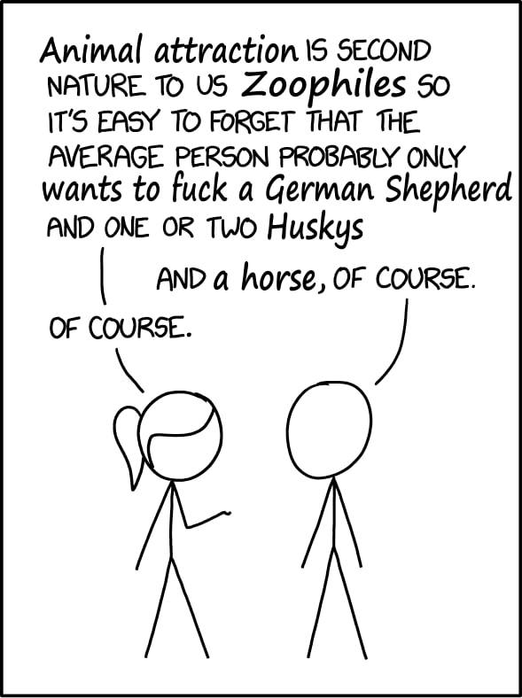 zooamorous's tweet photo. this is unironically how i feel when talking to my roommate about being a zoo. like, you actually don't think dogs are a hot? not even a little bit??? utterly unfathomable... https://t.co/IvPKv1Bs0Y