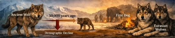 DogsHistorian's tweet photo. Recent genomic studies have revealed a far more complex history of divergence and admixture between wolves and dogs than previously imagined. The research by Fan, Z., Silva, P., et al. (2015 – Worldwide patterns of genomic variation and admixture in gray wolves, Genome Research, 26(2), 163–173) showed that, on a global scale, gray wolves experienced a strong demographic decline starting around 30,000 years ago, along with a notable presence of dog ancestry in several Eurasian wolf populations.
In the case of the Iberian Peninsula, other studies have demonstrated that gene flow between wolves and dogs is real, recurrent over time, and particularly significant. Yet the picture cannot be reduced to a single event or a single “intentional” explanation. Current genetic traces reveal an intense and long-lasting mixture between wolves and ancient dogs, leaving a deep imprint on Iberian wolves. It is as if, during a period of major climatic and environmental challenges—when wild wolf populations were shrinking dramatically—a space for contact opened between two species seeking survival.
We cannot say with certainty that our ancestors consciously “favored” these crossings, but it is plausible that, in a context of demographic crisis among wolves, human presence created the conditions for more frequent encounters between domestic dogs and local wolf populations. No longer just predators or rivals, but companions navigating a world in transformation.
At that time, large dogs also lived among Sapiens communities, as attested in areas such as Erralla. Their presence marks a moment when the human–dog relationship was already well established, though not yet defined in the way we understand it today.
This invites us to reflect on the power of coexistence and on the intelligence of those who, 20,000 years ago, were able to transform fear into alliance—giving rise to a bond that still fascinates those who study the evolution of dogs and humans.
I describe this Late Pleistocene and Mesolithic scenario in 'And dog decided to meet man', where I tell the first steps in the evolutionary history of our four‑legged companion without reducing its complexity to a single romantic tale.
#DogsOnTwitter #wolves #evolution #ancienthistory #BookBoost
