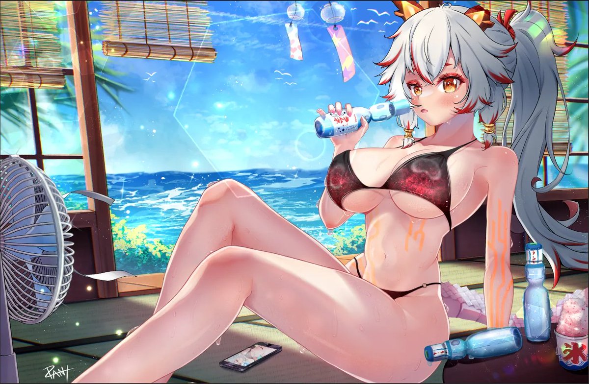 Raneaa42's tweet photo. ☀️ SUMMER YCH GIVEAWAY ☀️
Will choose 1 winner for my summer YCH! 💕

Rules: 
✨Follow  
✨Like 
✨Retweet
Optional: 
Post your PNG/OC - Raffle winner can also be fanart
Ends June 14th! 

#artraffle #ych #giveaway https://t.co/RhJ7dG0S9S