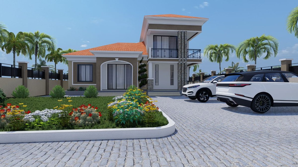 AgonzaChristop2's tweet photo. A 5 bedroom self contained house to be constructed in Eastern Uganda. 
Reachout to us for your dream house design. 
Kindly like, retweet and comment, the next client maybe on your timeline 🙏🙏 https://t.co/sevU0umFzg