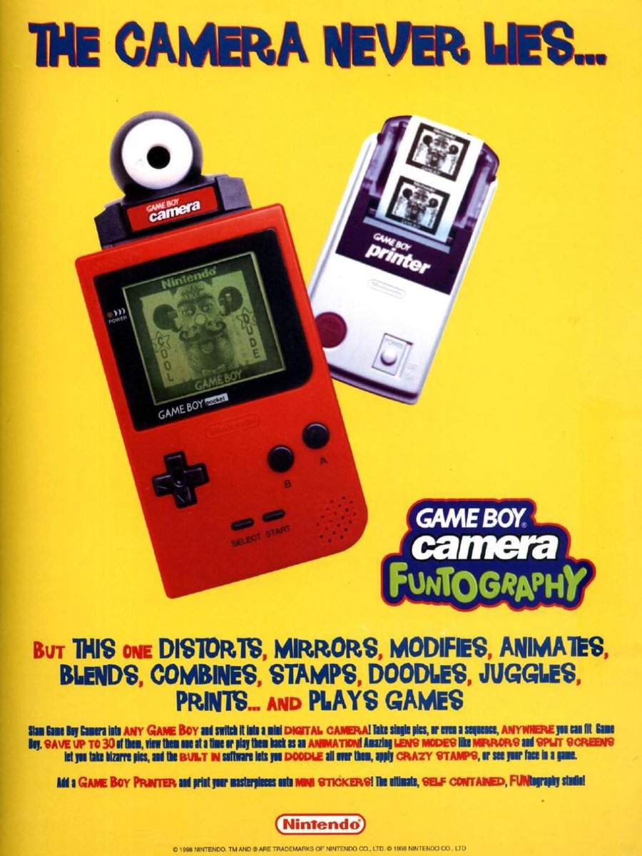 DKOldies's tweet photo. Nintendo always had the coolest print ads 🤩
.
.
#nintendo #printads #gameboy #the90s #nostalgia #ads #oldads #memories #dkoldies https://t.co/ZoOF0JZES4