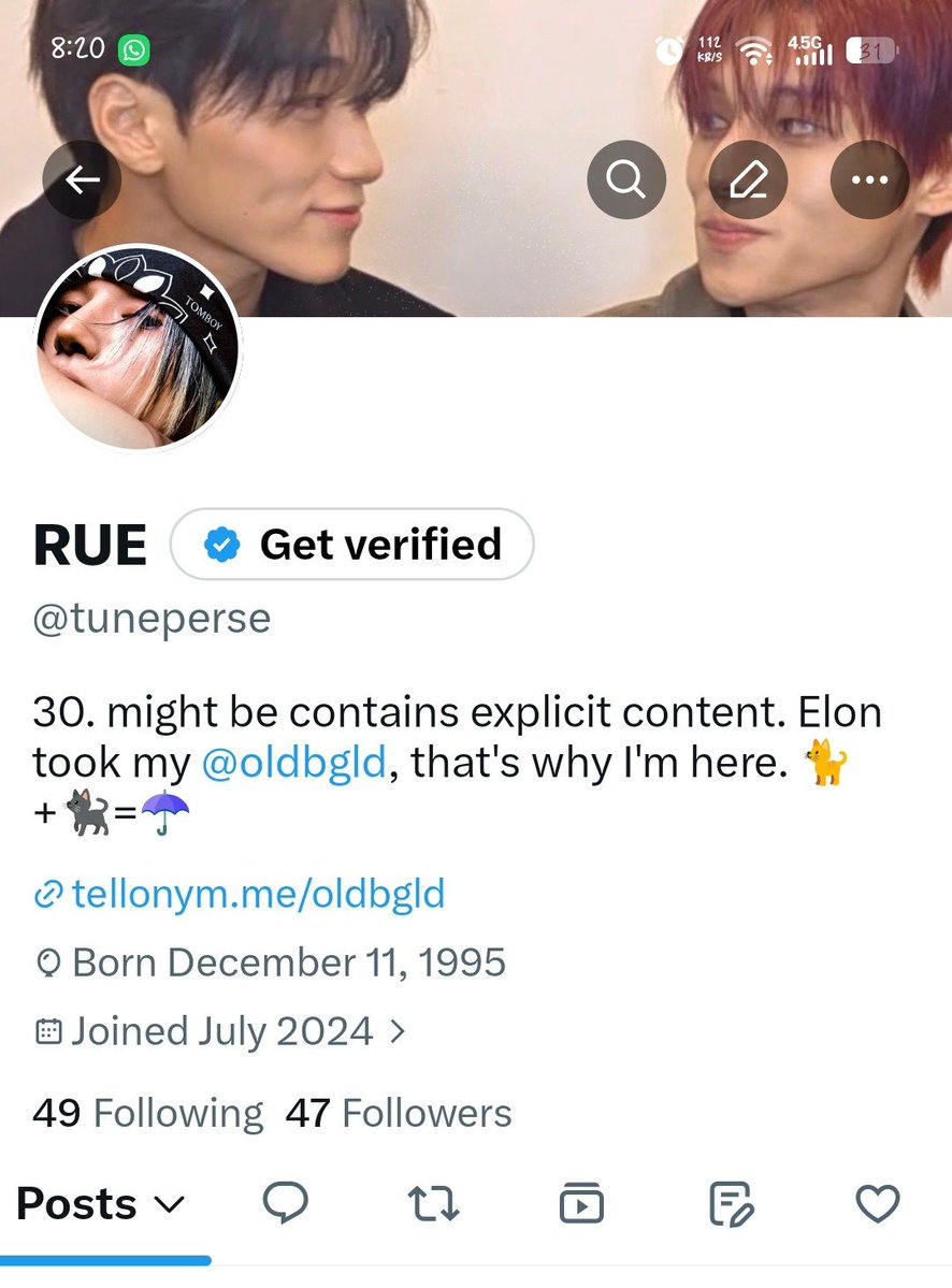 RUE tweet media