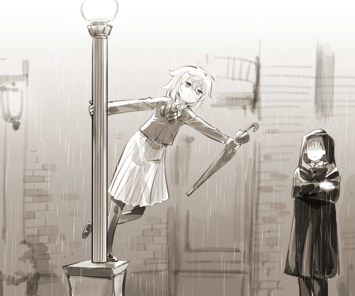 isiyumi's tweet photo. 梅雨時の無表情な後輩ちゃん https://t.co/AI8N5zHoXq