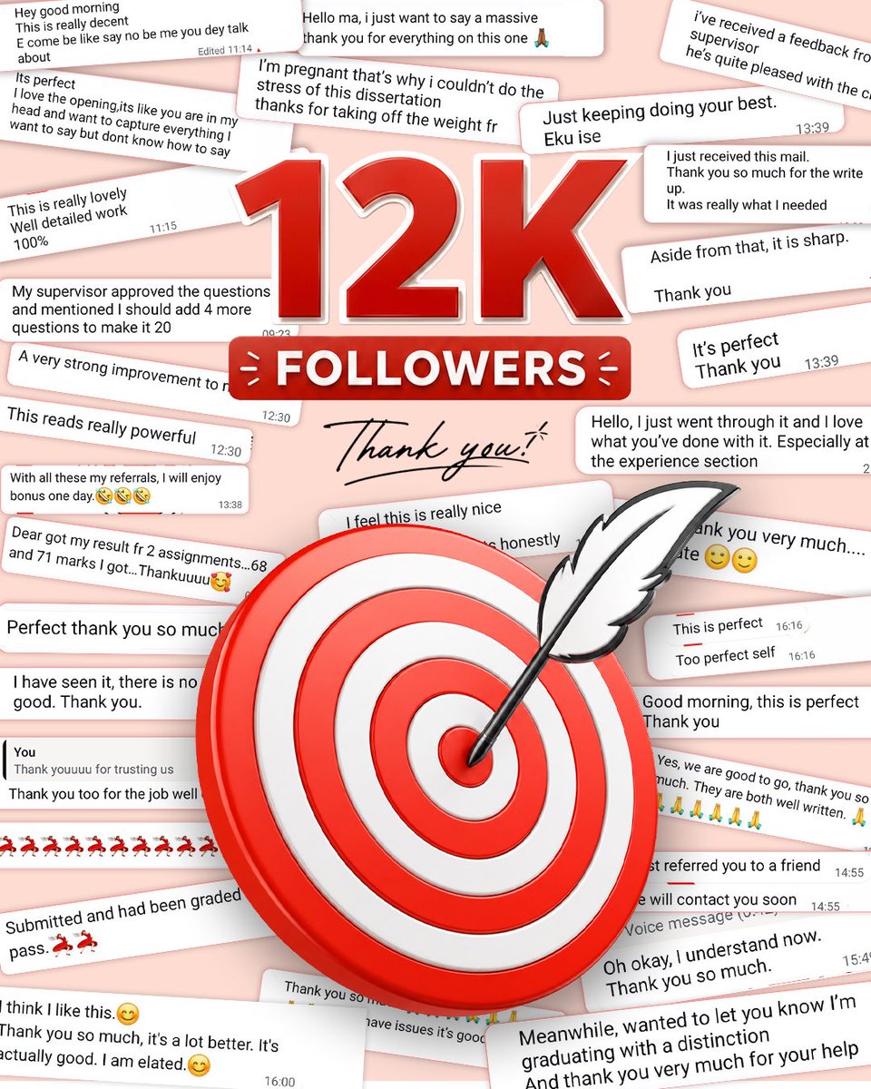 BWritingagency's tweet photo. We hit 12k followers on instagram, doing so here would be so wonderful!

12k strong and growing!
Every message, referral and review has brought us one step further. Thank you for trusting us and being a part of this journey ❤️ https://t.co/q3Nq5HTBiK