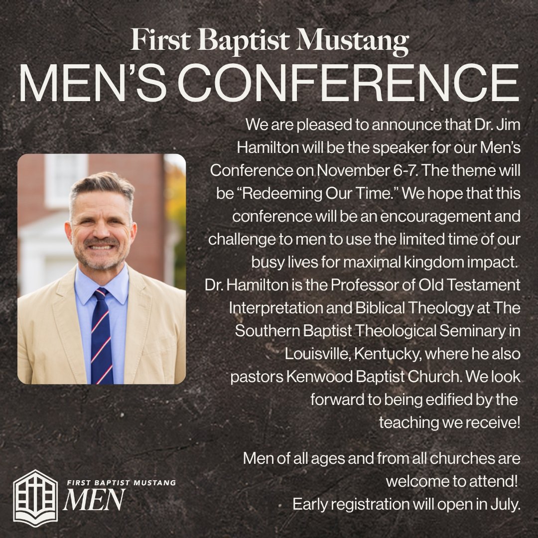 FBCMustang's tweet photo. For more information about Dr. Hamilton, please visit https://t.co/Q1XqDexRZj https://t.co/0WLmeIZ5Y7