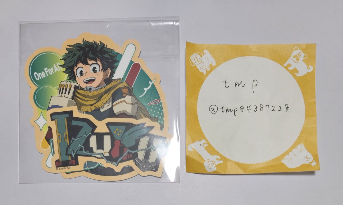 tmp84387228's tweet photo. 【譲渡】僕のヒーローアカデミア ヒロアカ トラベルステッカーコレクション

譲⏩ 緑谷出久
求⏩ 定価550円+送料

お気軽にお声掛けください。 https://t.co/xWT1cK2xkq