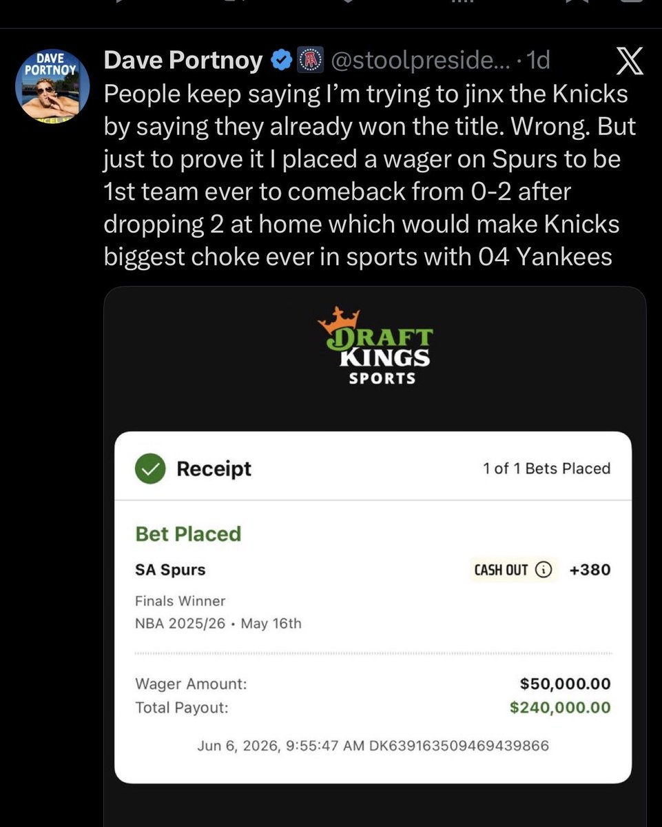 NotoriousB_A_G's tweet photo. @barstoolsports @stoolpresidente @wakeupbarstool @VivaLaStool @TBob53 @BFW @MeekPhill_ @Blutman27 @BarstoolNYC https://t.co/T4CoYpK4nZ