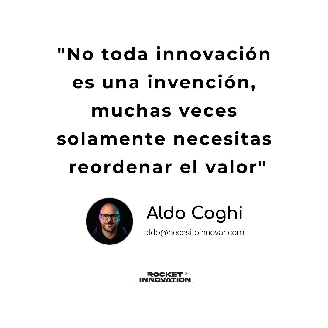 Aldo_CRI's tweet photo. Innovar no siempre es inventar algo nuevo, a veces es mirar lo que ya existe y preguntarse: 👇

¿Por qué el valor está desordenado?

Esto pasa porque muchas veces el valor está percibido en función de lo que dentro de la empresa creemos que el usuario necesita.

❌ Muchas empresas buscan innovación en tecnología, metodologías o grandes ideas disruptivas.

Pero el problema no siempre está en la falta de ideas.

A veces está en que el cliente valora una cosa, y el equipo en la empresa diseña otra.

Ahí no hace falta inventar más.

💊 Hace falta reordenar la experiencia alrededor de lo que realmente importa para el usuario.

La innovación más poderosa no siempre aparece como una gran invención.

A veces aparece como una decisión sencilla que cambia dónde ponemos la atención para redefinir la percepción de valor para el usuario.

Porque cuando el valor está en el lugar correcto, incluso lo conocido puede sentirse radicalmente nuevo.

Simplifiquemos la conversación acerca de innovación en las empresas.

¡Be a Rocket! 🚀