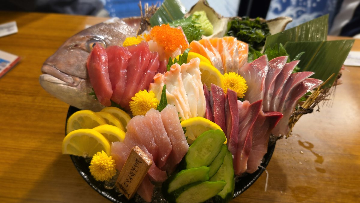 SGTTAKA's tweet photo. 珍しく海鮮居酒屋｢海王｣
職場野郎飲み♪

#海王 https://t.co/TmiJUpHqot