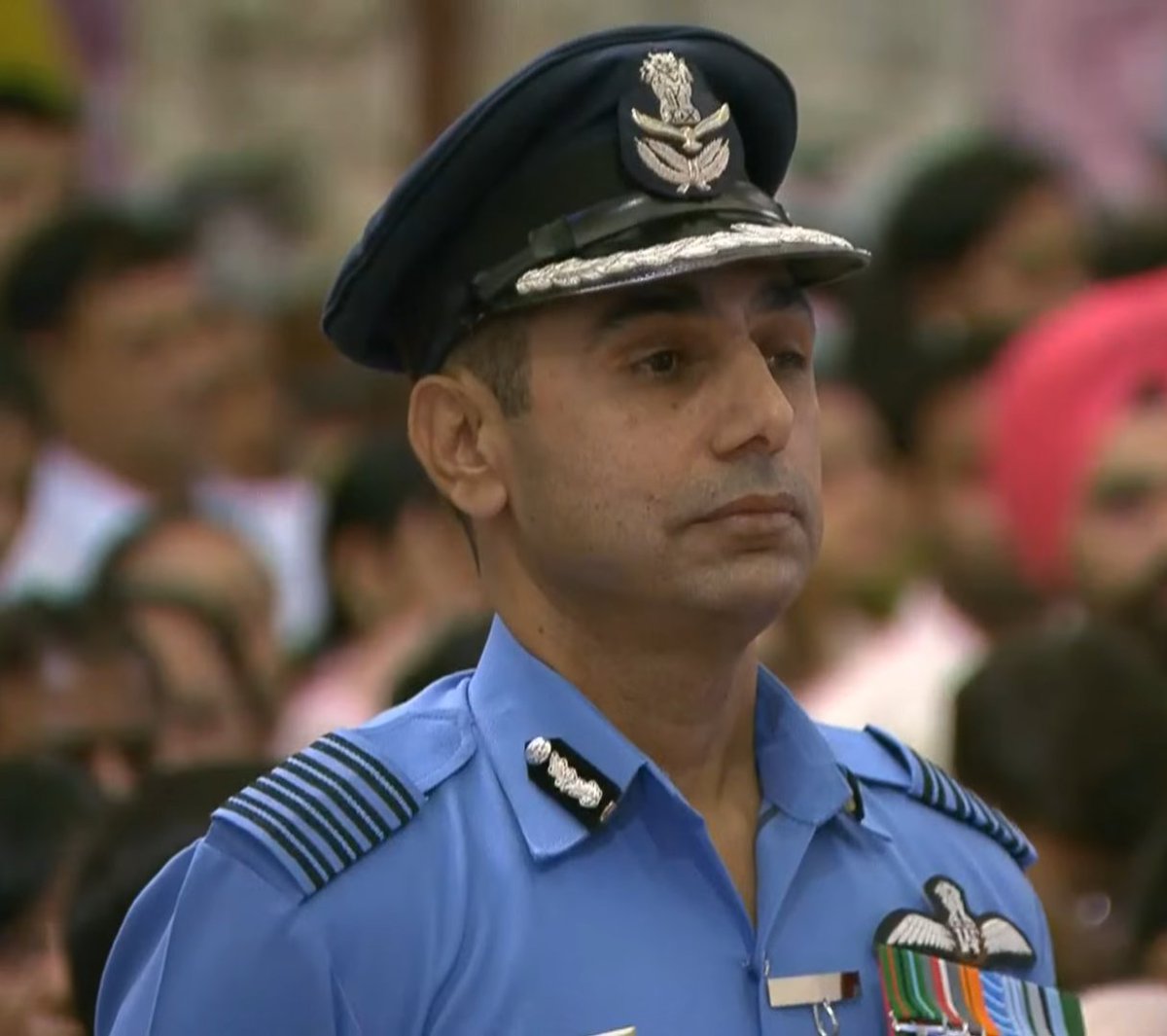 DesiEsco7's tweet photo. Gp capt Ranjeet Singh Sidhu got vir chakra for conducting deep and precision strikes in Pakistan during op sindoor. https://t.co/jT1clKg0ev
