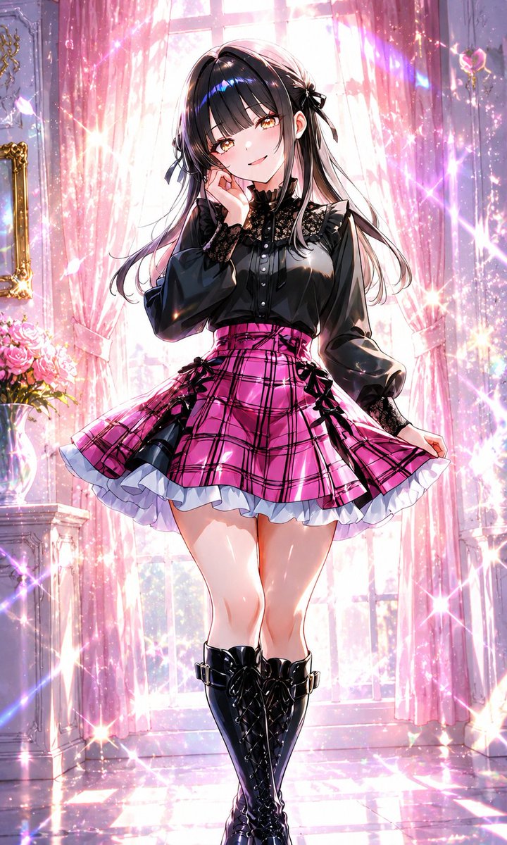 Xc2LsjFoZX18880's tweet photo. #チェックコーデ
#あいちゃん
こんばんは🌙
遅くなりましたができました〜😊
ブラック×ピンクのチェックコーデ
すごく映える服装ですね✨
1:基本のコーデ、可愛いですね💖
2:黒の前髪パッっつん🖤
3:服装バッチリお買い物🩵
4: 友達と色違いコーデ🤍
皆様よろしくお願いします😊 https://t.co/Fv1qKwhRLZ