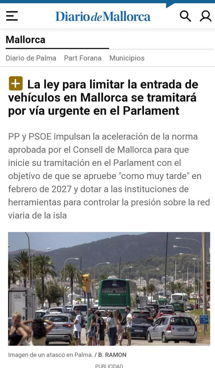 F_Rubio_Aguilo's tweet photo. 👌La Llei de Regulació d'Afluència de Vehicles impulsada pel @ConselldeMca de @Ll_Galmes comença a caminar de manera decidida al Parlament i que així pugui ser una realitat quan abans millor. 👇👇👇 https://t.co/O4ulTR4CGb