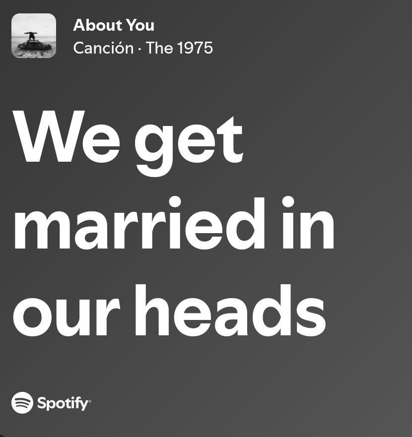 Littlescence's tweet photo. "We get married in our heads" siempre está ahí🥀 https://t.co/d2fwfKAGAB