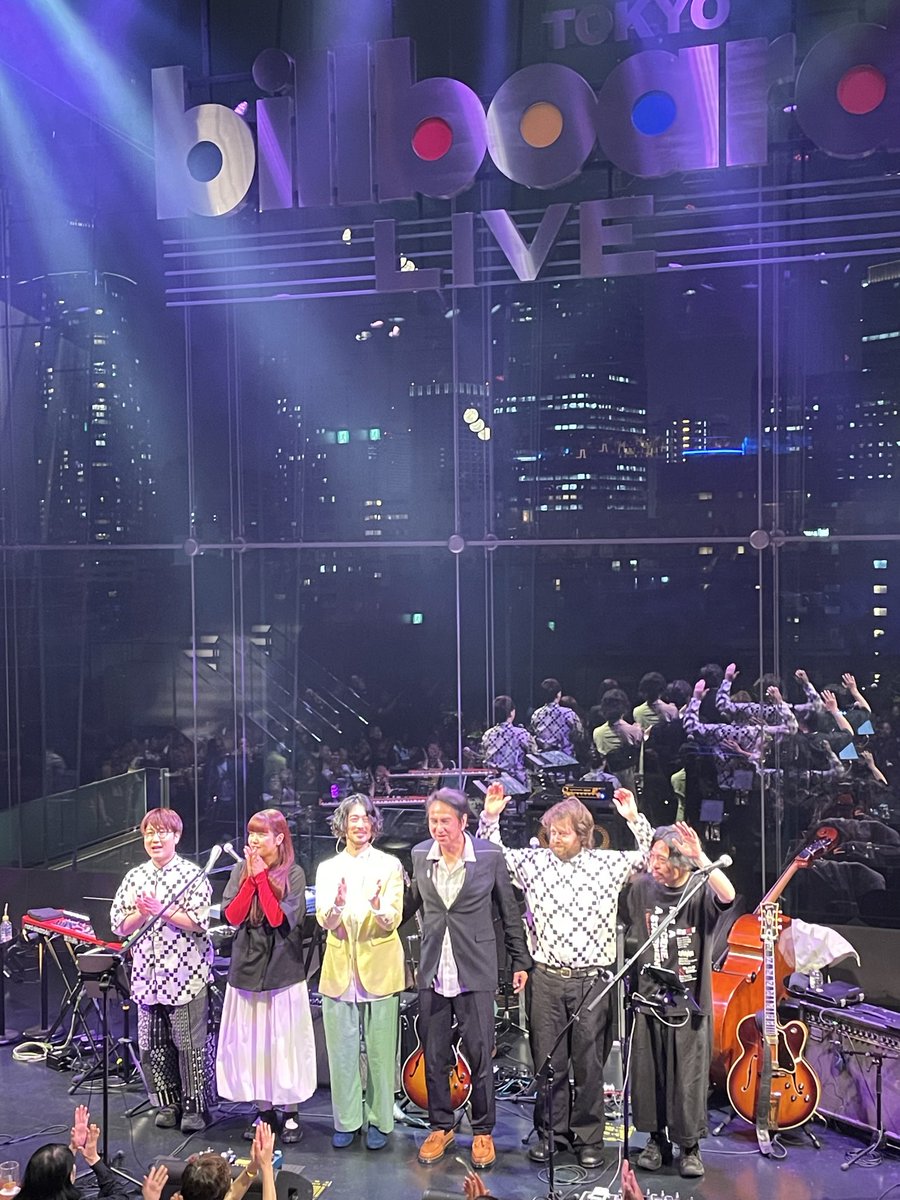 ericmasaki's tweet photo. JAZZ NOT ONLY JAZZ
コットンからBBLへ
今年のJNOJも最高
アンコールは「接吻」大合唱！
@billboardlive_t https://t.co/ZcDd6NhySi