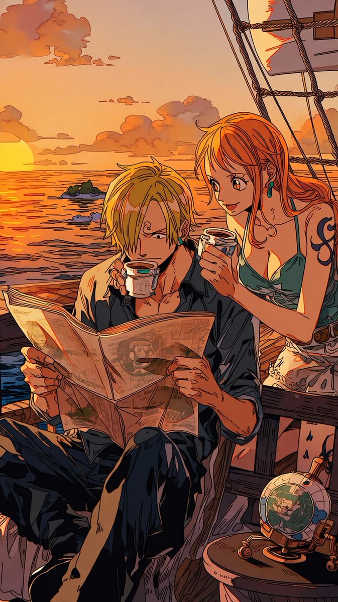 HypercarVault's tweet photo. Sanji &amp; Nami https://t.co/kvUaoLCVMk