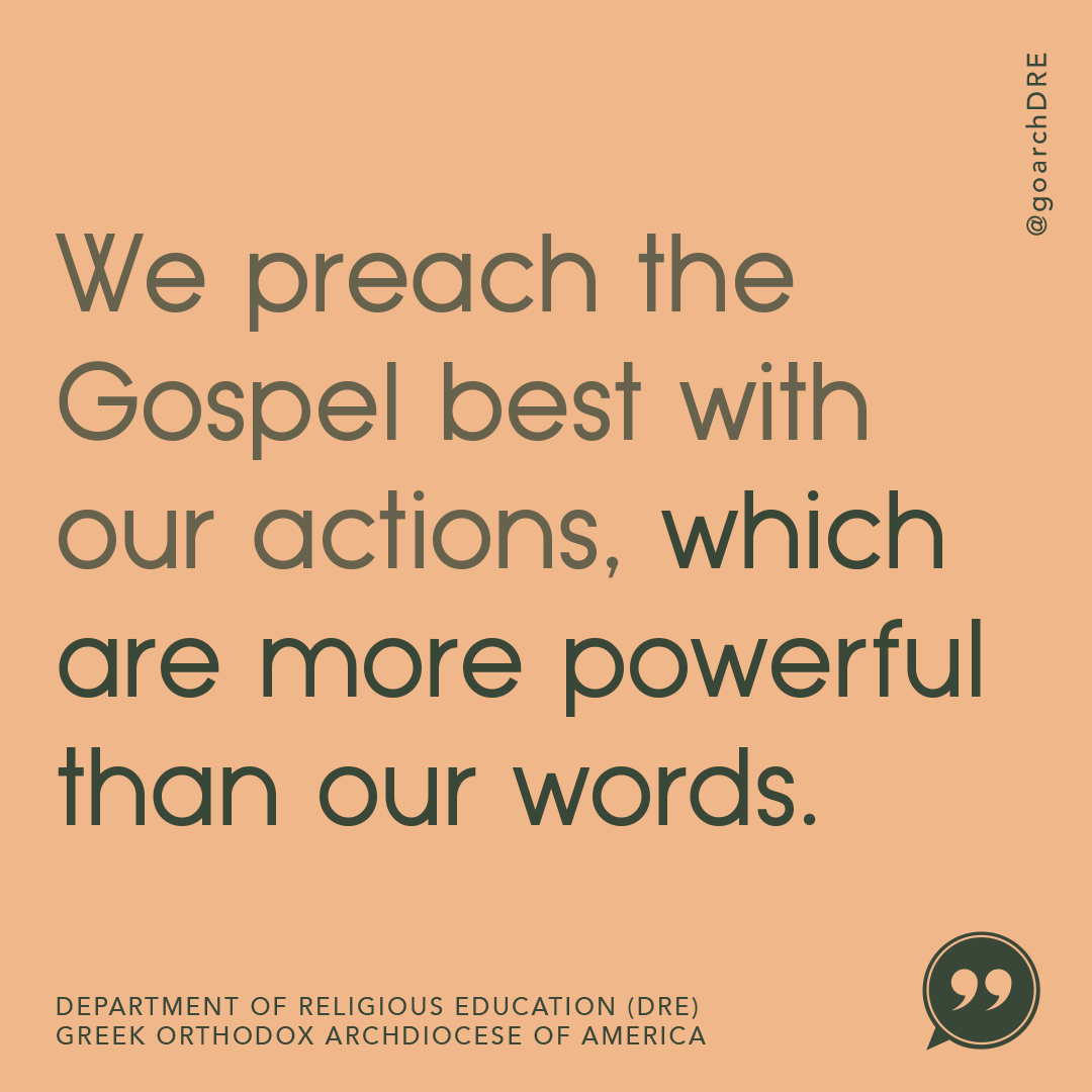 goarchDRE's tweet photo. God calls us to live our faith — not only in Church but everywhere we go, with everyone we meet — to be shining examples, to be disciples of Christ. 

→ Subscribe for free to learn more about the Greek Orthodox faith by tapping the link in our bio under: subscribe https://t.co/5RgerF02Xd