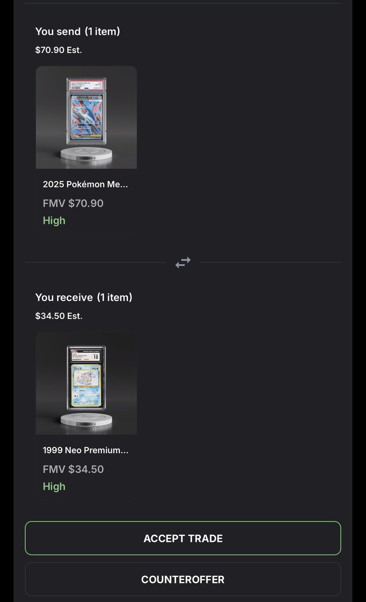 OceaNGCardsCo's tweet photo. I don't understand, they want the cards but they offers less and less 🫪
#Pokemon #PokemonTCG https://t.co/GAW6IRA268