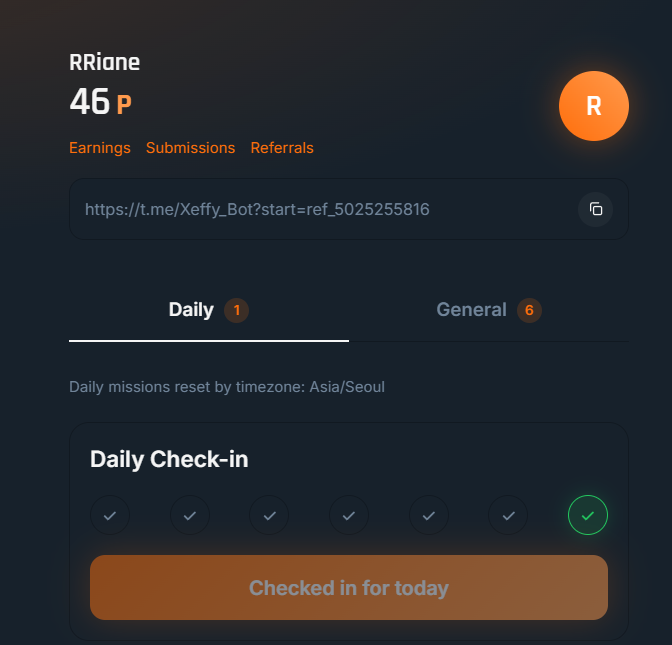 RR1ane's tweet photo. 🚀 @Xeffy_io raising eyebrows in RWA + Yield DeFi

• $20M raised
• 23% token supply for community airdrop
• MiniApp live with 50K+ users

Farm points here👉https://t.co/XJivKxRre3

TGE loading... Are you in? 
#Xeffy #RWA #Airdrop https://t.co/pnji9OMhod