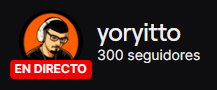 yoryitto's tweet photo. Últimamente no puedo estar mas contento con el camino que esta llevando todo esto.

Mas de 300 en Twitch, cerca de los 1.000 en TikTok y con unas medias en los streams de infarto para lo que soy.

Gracias a todos, sigamos creciendo familia.🧡 https://t.co/LwtLb97Yy4