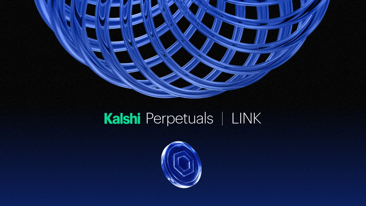 Kalshi_Crypto's tweet photo. Chainlink Perpetuals are now live for trading.

Only on Kalshi. https://t.co/qM1aCC0GFI