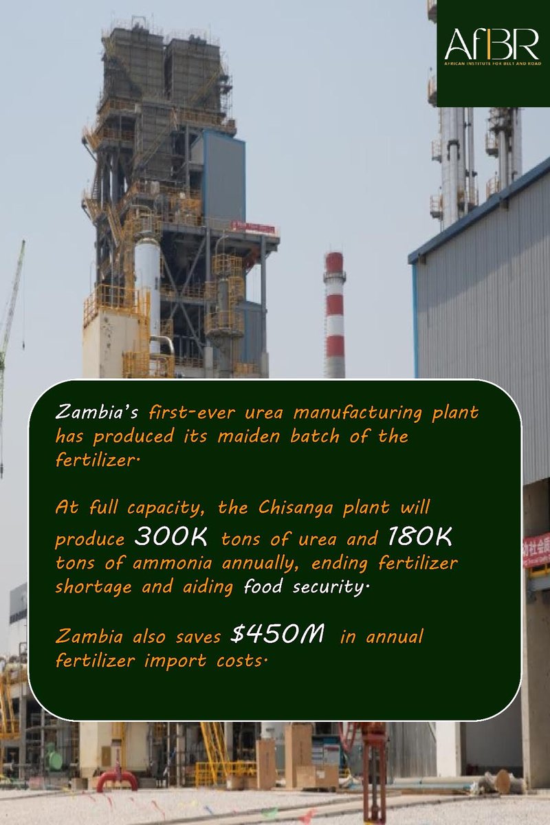AfricanIBR's tweet photo. Zambia's fertilizer  revolution begins.
https://t.co/0fBGTNfOMG https://t.co/YRUkpQcbF5