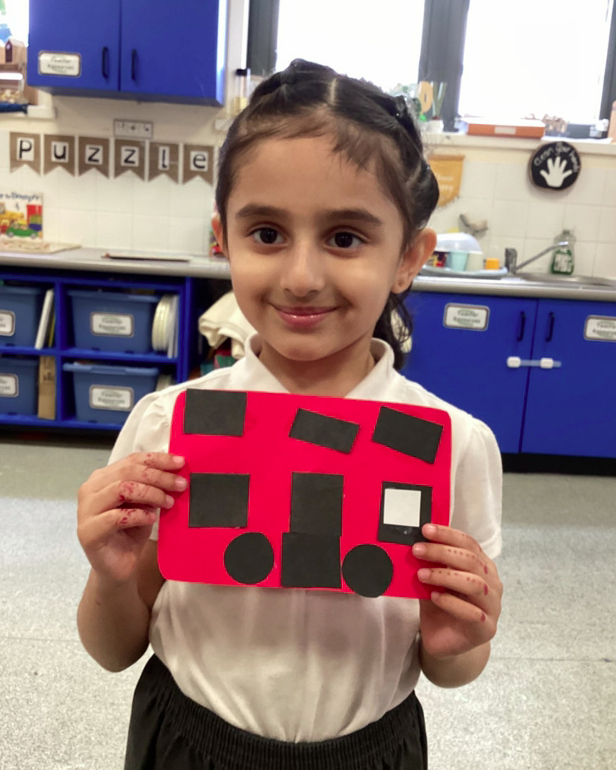 OAClarksfield's tweet photo. Linked to learning of the 'Naughty Bus' story, the Nursery children have enjoyed creating their own representation of the naughty bus character from the story. https://t.co/3mV9qFMjpk