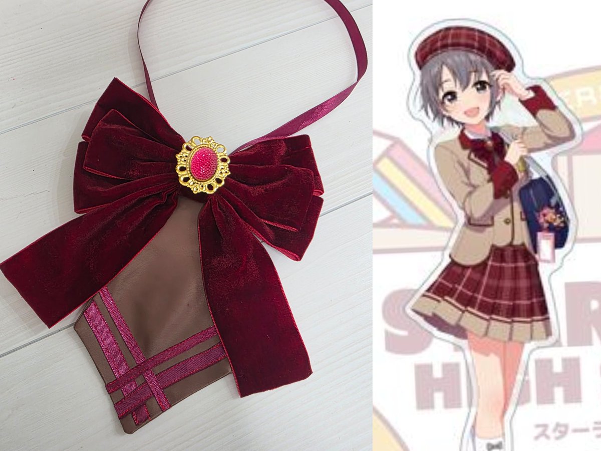 bell0728's tweet photo. 【cos衣装完成🧵✂️🪡】
アイドルマスターシンデレラガールズ
乙倉悠貴
デレミュハイスクール

前に載せた気もするけどベレー帽追加で作ったらもう一度載せます https://t.co/YfwbQw8t4M