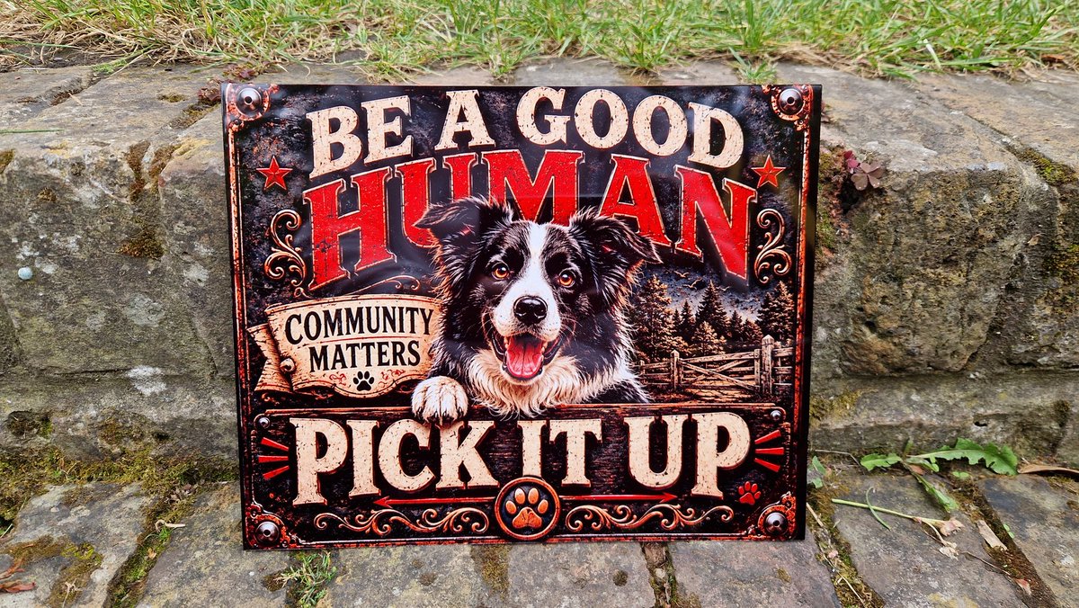 1cklePickle's tweet photo. Check out our Funny Dog Poo Sign Metal Plaque.
Spread a humorous message to the community with our selection of "pick up dog poo" signs. 

Personalised gifts, design and print services @1cklePickle

https://t.co/XxoBhPX92P #eBay via @eBay_UK https://t.co/DCoFJtpjq2