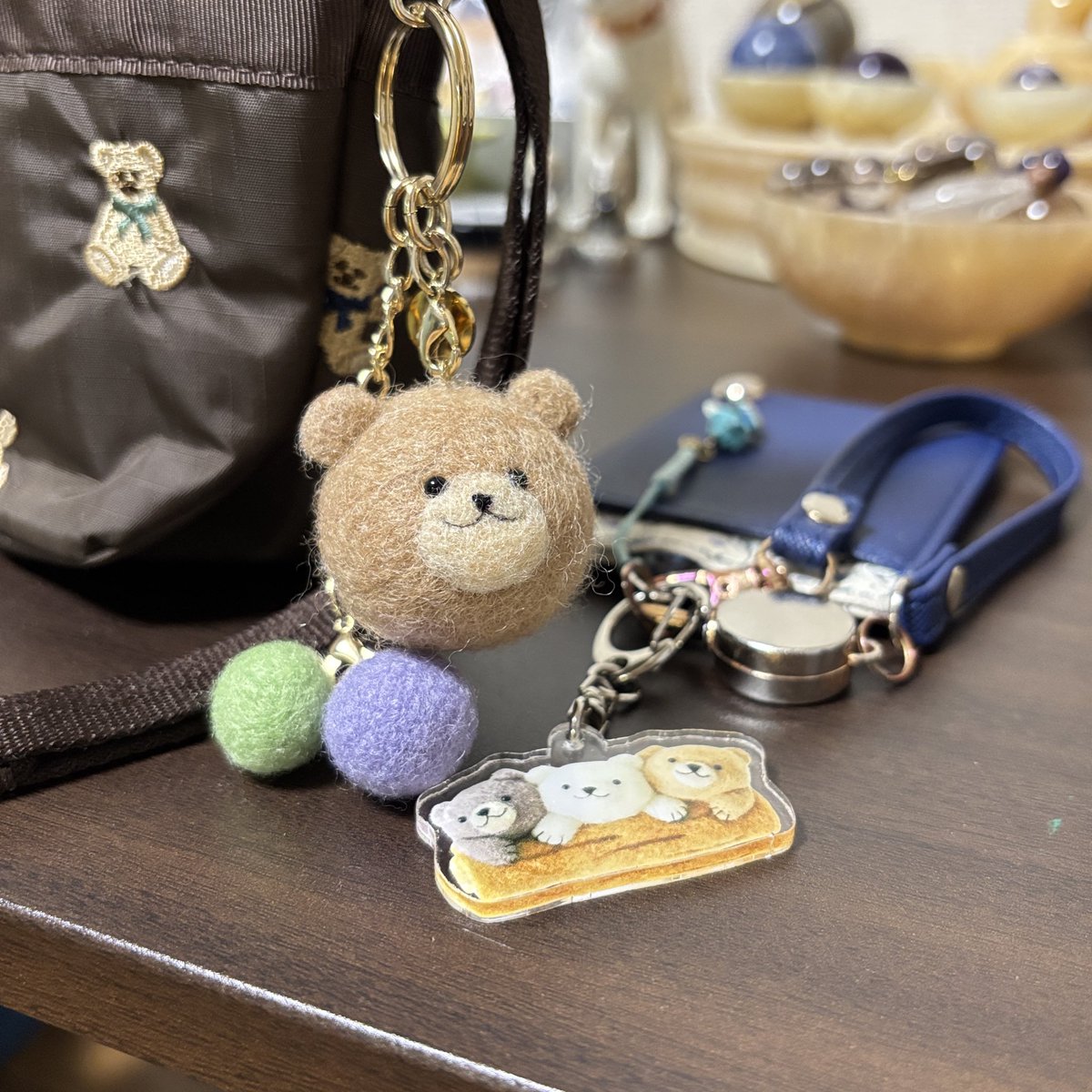 くまʕ。•ﻌ•。ʔꔛᰔᩚ。 毎日いっしょだクマʕ•ᴥ•ʔ✨