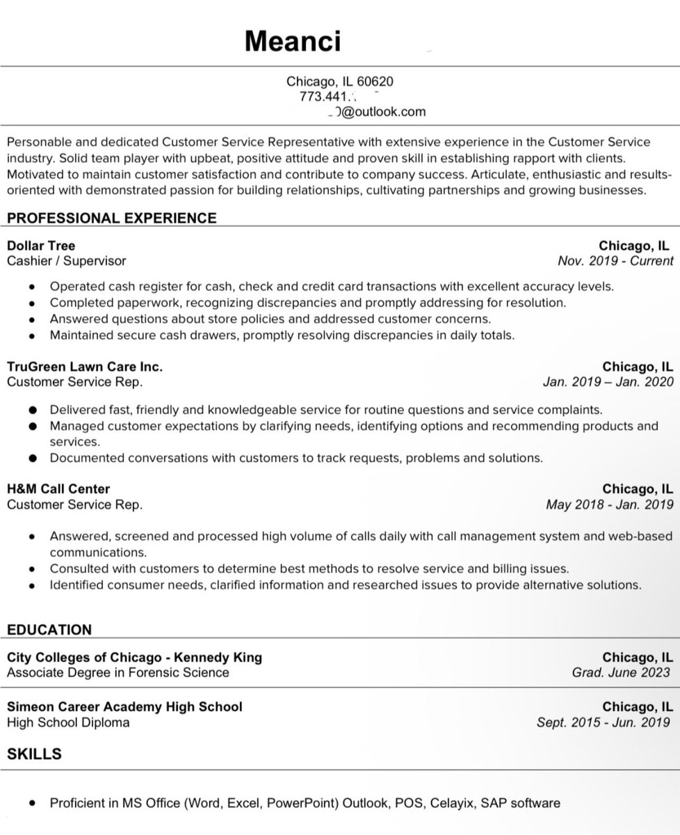 dfordai's tweet photo. hiii so i’m looking to make some extra cash for some upcoming things, i can offer my resume services :) i do charge $25 for a resume and $10 for cover letters. if anybody is interested, you can dm me ! https://t.co/skuj7K3RzA