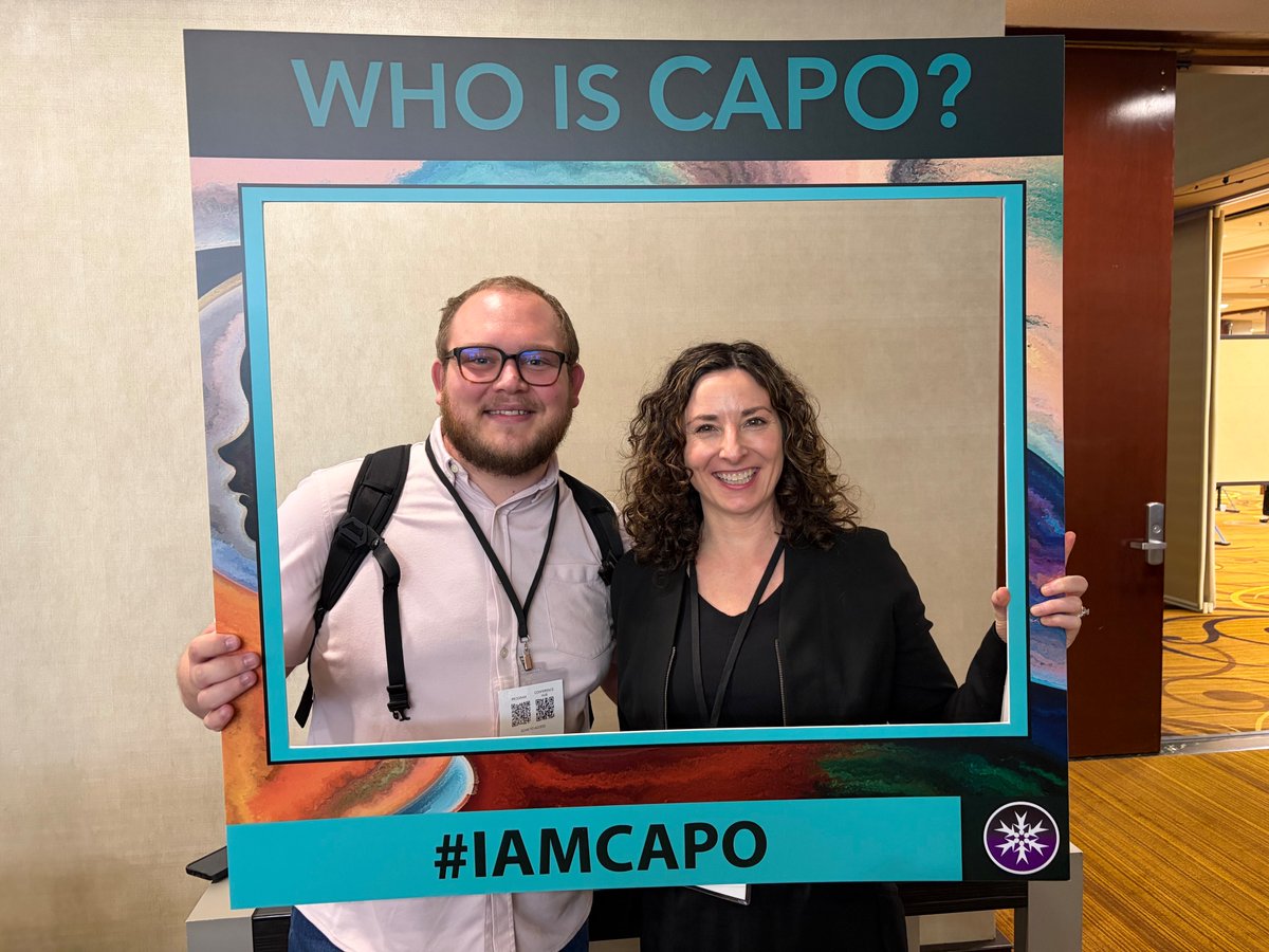 CAPO_ACOP's tweet photo. Be sure to get your “I AM CAPO” photo taken at #CAPO2026. You deserve to be recognized as leaders in psychosocial oncology! https://t.co/3j7MHAL3lc