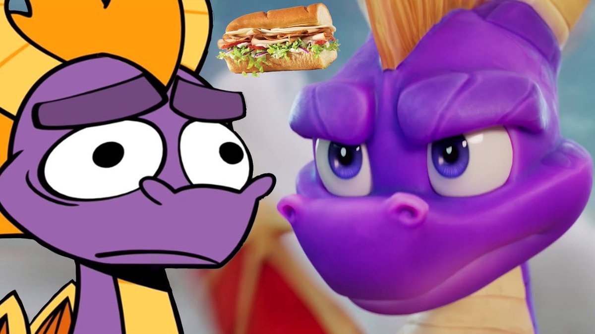 SpyroTomorrow's tweet photo. Made a video talking about my thoughts on the new Spyro game: https://t.co/2wyTHNz6l5 https://t.co/MddjtIJgqu