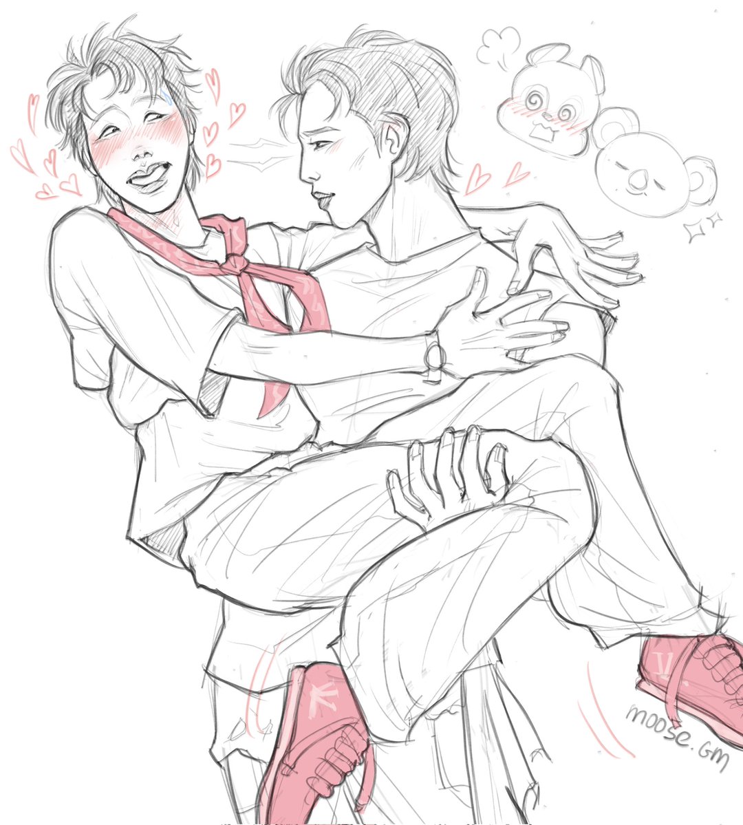 MooseGM1's tweet photo. 🐿🐨💞
#namhope #namjoon #jhope #bts #btsfanart https://t.co/srdC7BeUxo