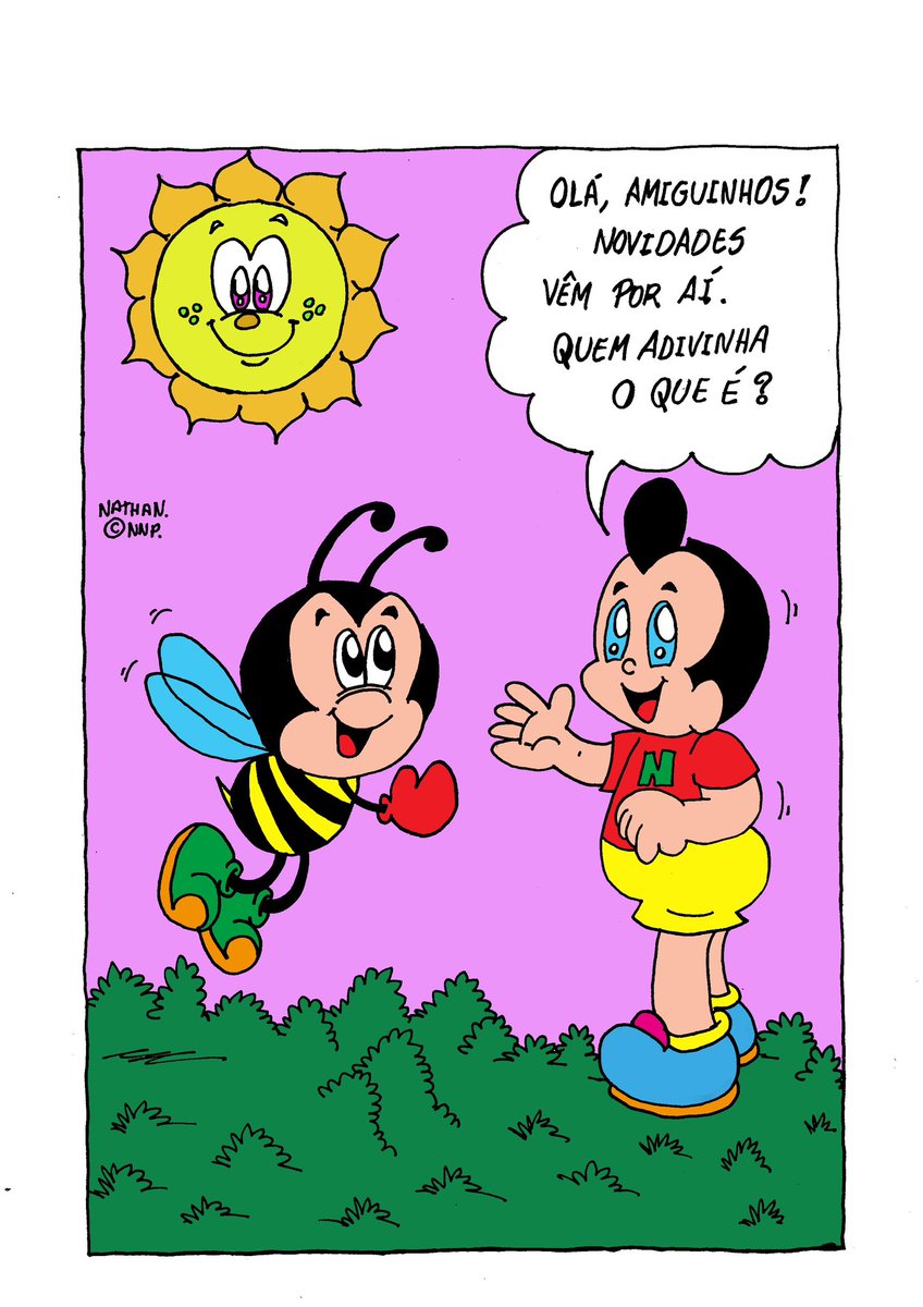 ClubedoNaisinho's tweet photo. 🐝✨Olá, pessoal! Bem-vindos ao #ClubeDoNaisinho o estúdio de arte e animação da @turmadonaisinho! Amiguinhos, eu tenho uma SUPER NOVIDADE PRA CONTAR… 🥳 Nós… Hã? 🤔Poxa, ainda não posso contar, mas logo logo estaremos enviando atualizações, então vai seguindo o nosso clubinho! https://t.co/13mjaoogiA