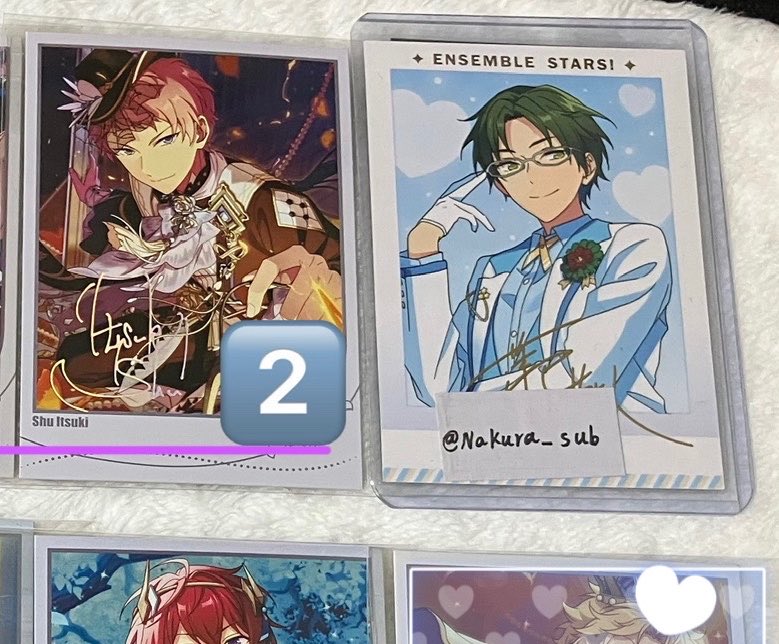 Nakura_sub's tweet photo. @Fu7VP1poaL8666 こんばんは、ご返信ありがとうございます！
承知いたしました◎
それでは、茨1点も追加した7：5での交換＋譲渡にてお願いできますでしょうか？
→ https://t.co/IFW7oy11Dl