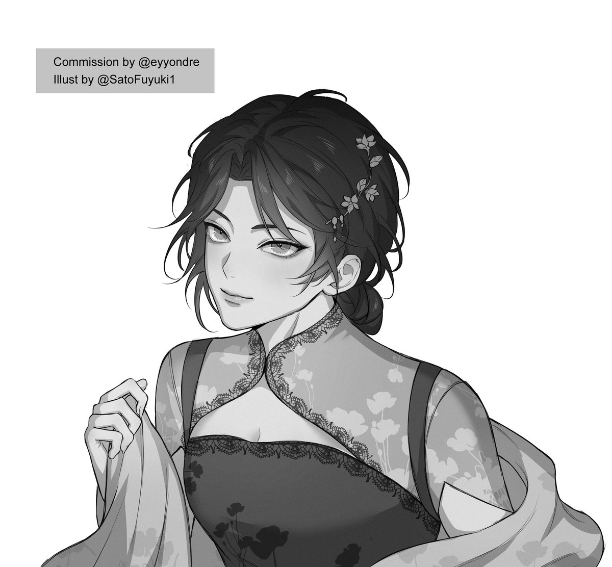 eyyondre's tweet photo. My first experience, commission &amp; tasting Zayne.

IllustrARTor: @SatoFuyuki1 https://t.co/Tj47UPi0I9