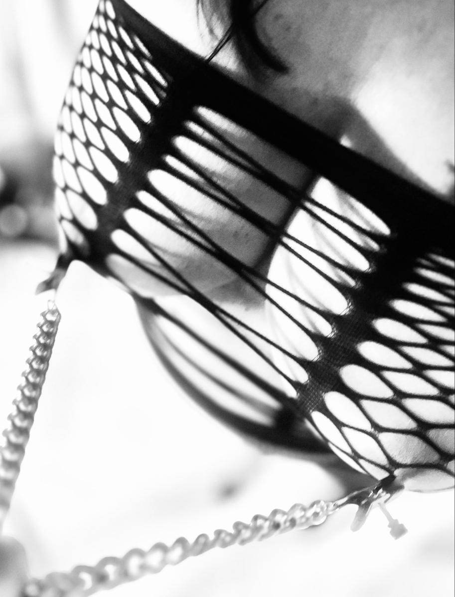 Gildas873305181's tweet photo. Armure du jour : 90% résille, 10% mauvaise idée.
Ça te va ?  ⛓️

@girls4o

#RésilleNoire #FishnetFantasy #ChainLingerie #TeaseMe #BadGirlVibes #Sensualité #LingerieNoire #Captured #PincettesObligatoires #Impertinente #HotAndFunny #DarkSeduction https://t.co/axb3LPwYZb