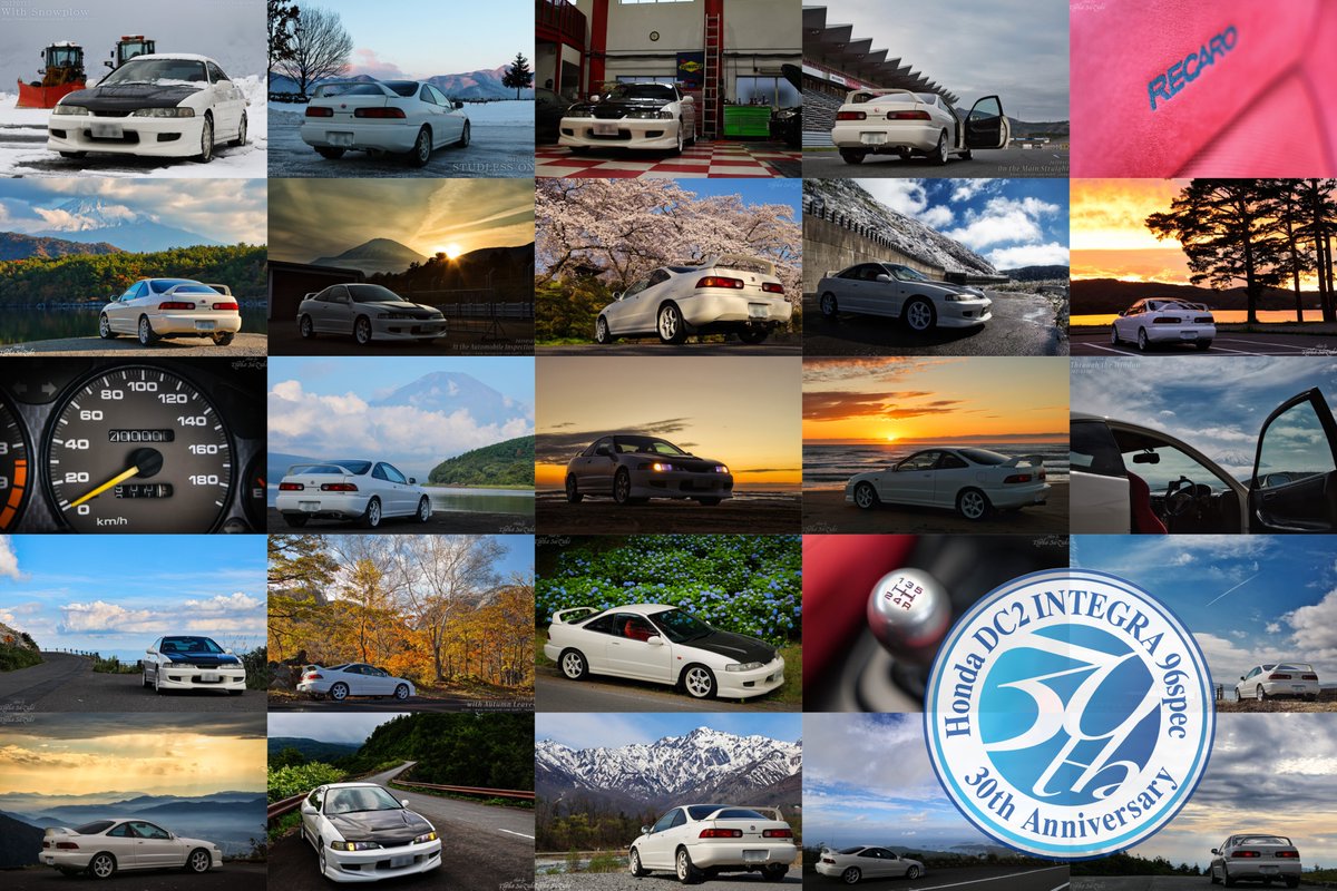 no07t_suzuki's tweet photo. 1996年の6/8に納車から…30年。
30周年…おめでとう!!!
ありがとう、僕のDC2。
これからもよろしく。
#honda #integra #ホンダ #インテグラ #dc2 #96spec #typeR #MUGEN #無限
#ThePowerOfDreams #PoweredbyHonda #MeandHonda https://t.co/Nf1V86W7GK