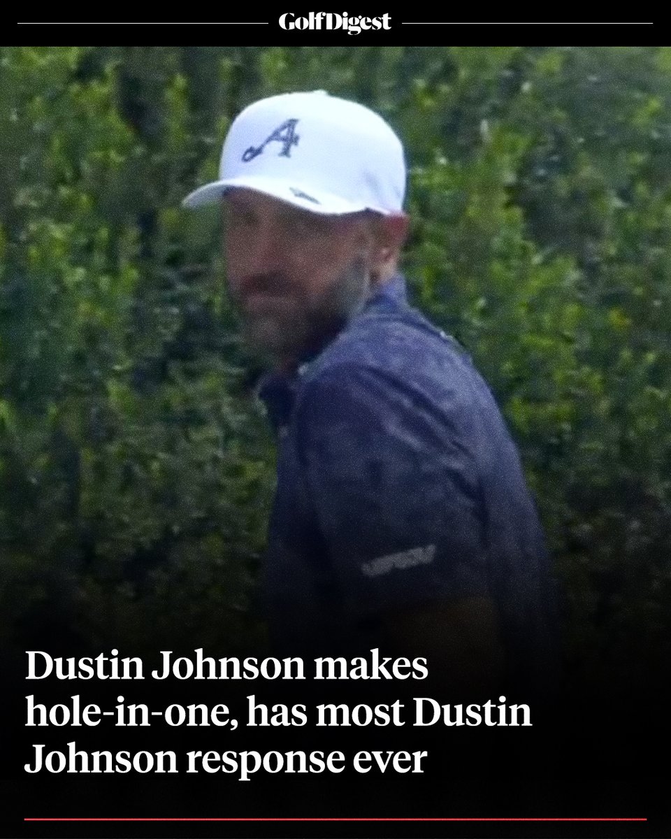 GolfDigest's tweet photo. Talk about acting like you've been there before. 😂

More: https://t.co/JRQHeSZhdK https://t.co/sTS0cOr99B