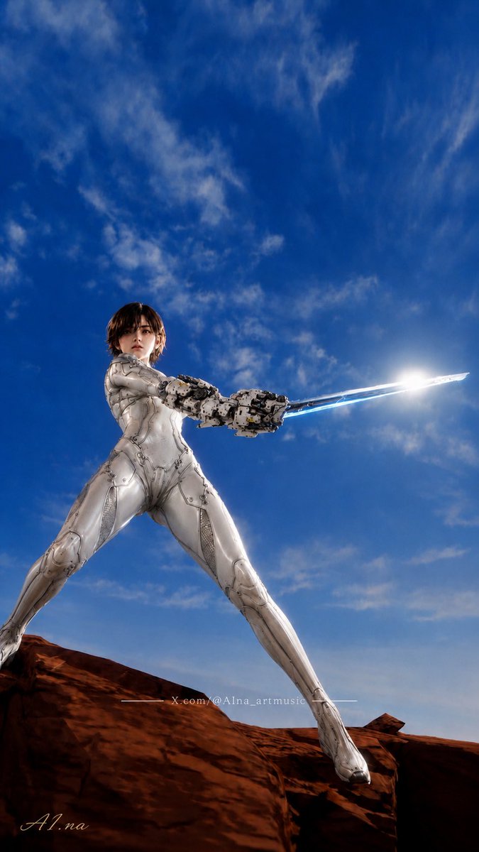 AIna_artmusic's tweet photo. OMG… I replaced Eve from Stellar Blade with the new Evie concept and it turned out stunning. 😳🔥😱

Same world.
New heroine energy.
Different aura.

Evie feels colder, sharper, and more mysterious — like she walked out of Mother Sphere’s hidden file and already knows something we don’t.

I didn’t expect the swap to work this well…
but now I kind of need this in Stellar Blade 2.

What do you think — want to see more? 👇

#StellarBlade #StellarBlade2 #Evie #Eve #ShiftUp #MotherSphere #Gaming #GameArt #AIart #fanart #AIna_artmusic
