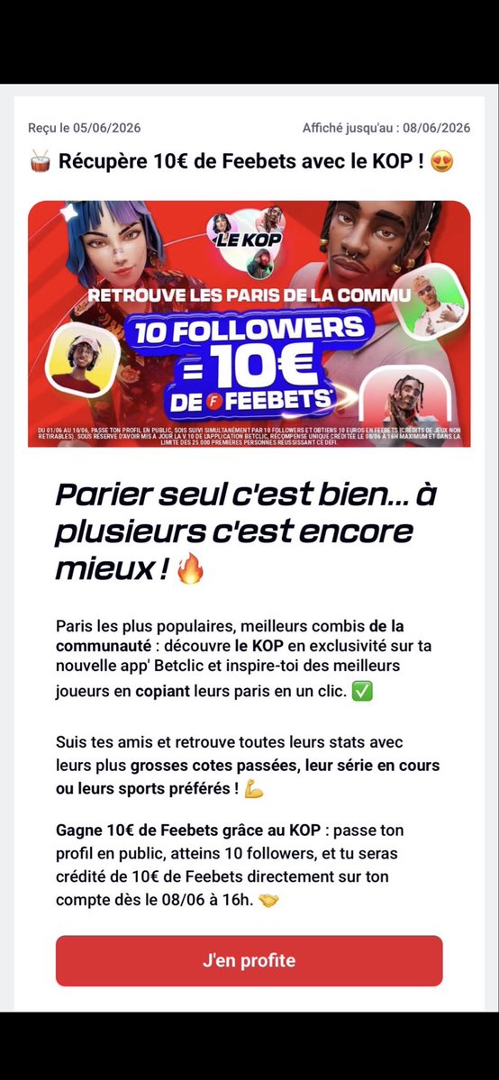 metadopoulos's tweet photo. @APMBetting @Betclic C’est bien aujourd’hui qu’on doit recevoir bg moi même j’ai rien https://t.co/u7UHsr4G7y