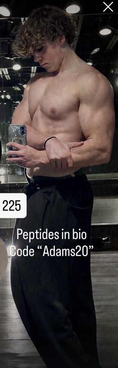 JayCAdams's tweet photo. @DonHollywood22 Good man! They grow up fast. This was my son in August of 2025 compared to today. He has been doing peptide research under doctor's supervision and has had the following results... https://t.co/8ZMd0VeX98