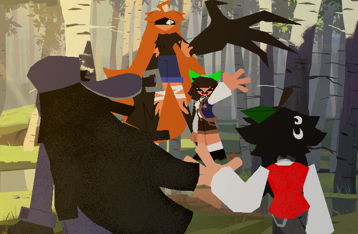 Visnet_rose's tweet photo. * Drew a bit more of Abbie's Danger forest counterpart

#FPE #DangerForest #FPEart https://t.co/PFSpbfYQlf