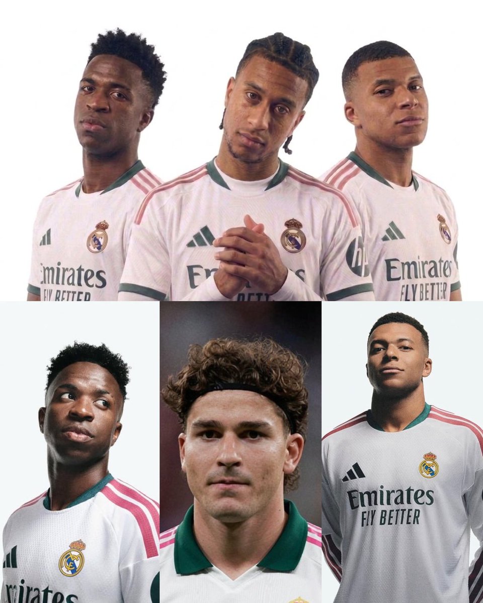AdriRM33's tweet photo. ✍🏻 ¿Qué tridente te gustaría ver en el Real Madrid?

🔄 RT: Vinícius, Mbappé y Olise 
❤️ LIKE: Vinícius, Julián y Mbappé https://t.co/LKqjxS6nAa