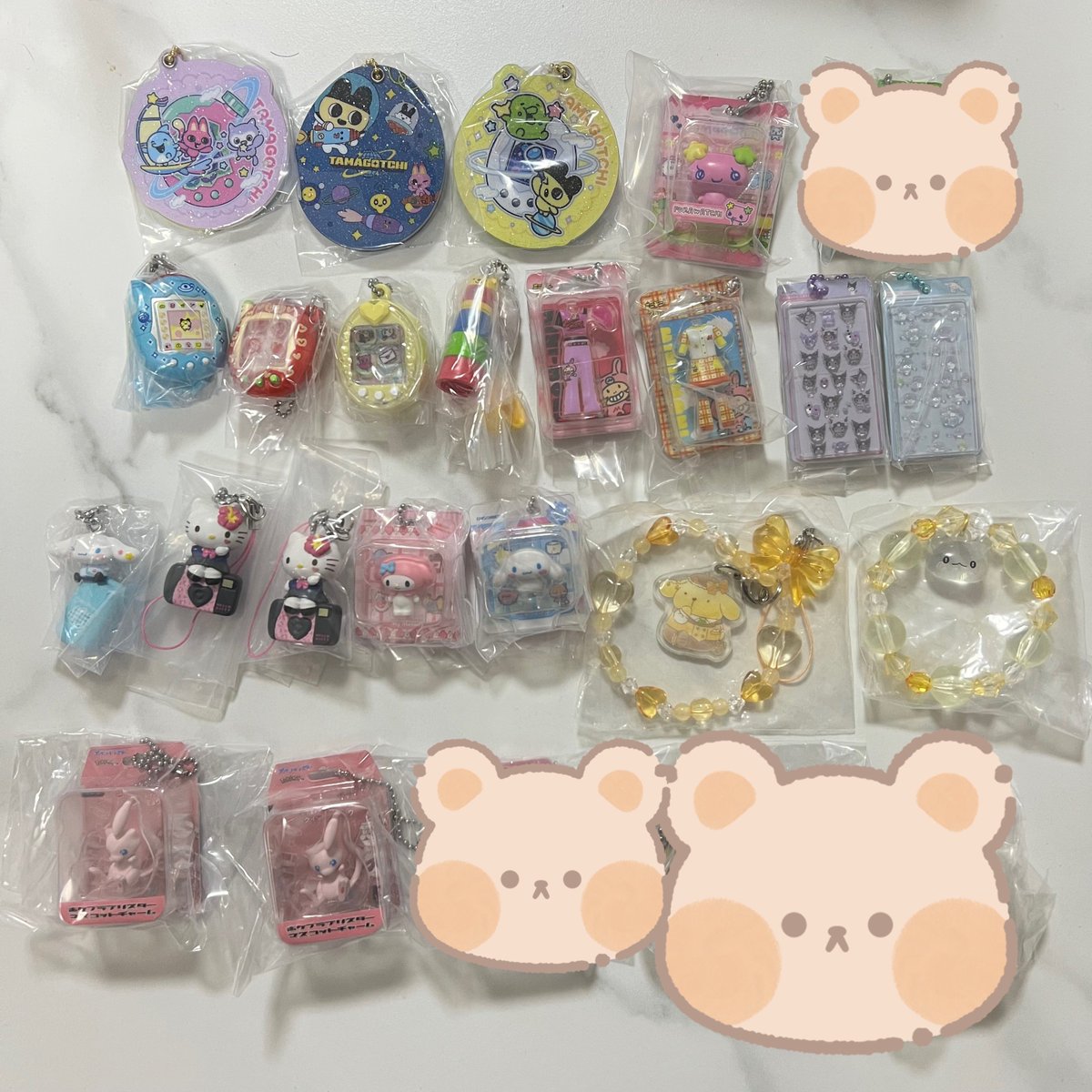 hsm_jack's tweet photo. ガチャ交換希望です

譲:)画像1枚目〜4枚目 
      ポムポムプリン、あります

求:)リプ画像赤丸
キティエンジェル最優先
物により定価買取できます。(リプ画像にて)

ヨッシーはヨッシー同種同士希望

愛知県、春日井瀬戸守山長久手手渡し可
緑ヨッシーはピンクのみ

可能な方はDMください🙇‍♀️ https://t.co/n2bY0rbv4C