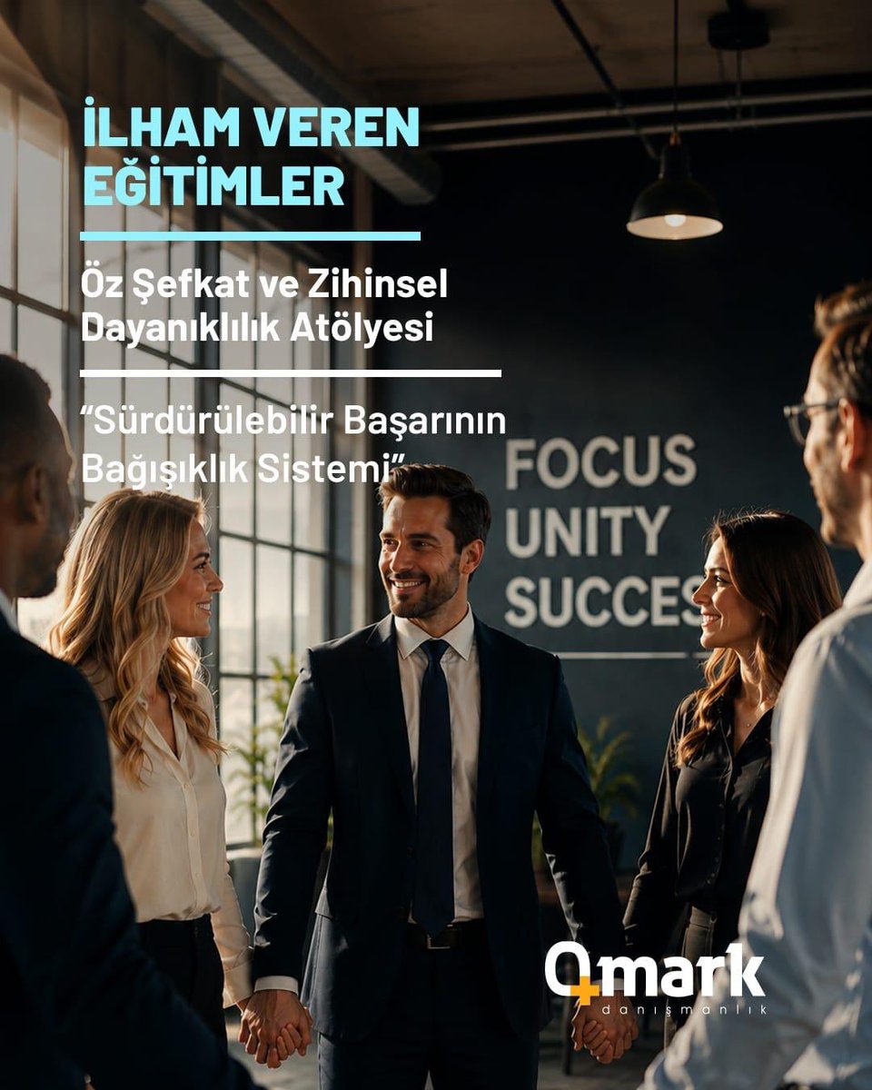 qmark_tr's tweet photo. Kurumunuzun en değerli sermayesi olan insan kaynağınızın öz şefkatle beslenen bir zihinsel dayanıklılık geliştirmesini isterseniz, ilham veren atölye içeriklerimiz için bizimle iletişime geçebilirsiniz.
#özşefkat #zihinseldayanıklılık #kurumsalesenlik #resilience #liderlik https://t.co/qwVvLQo0Yq
