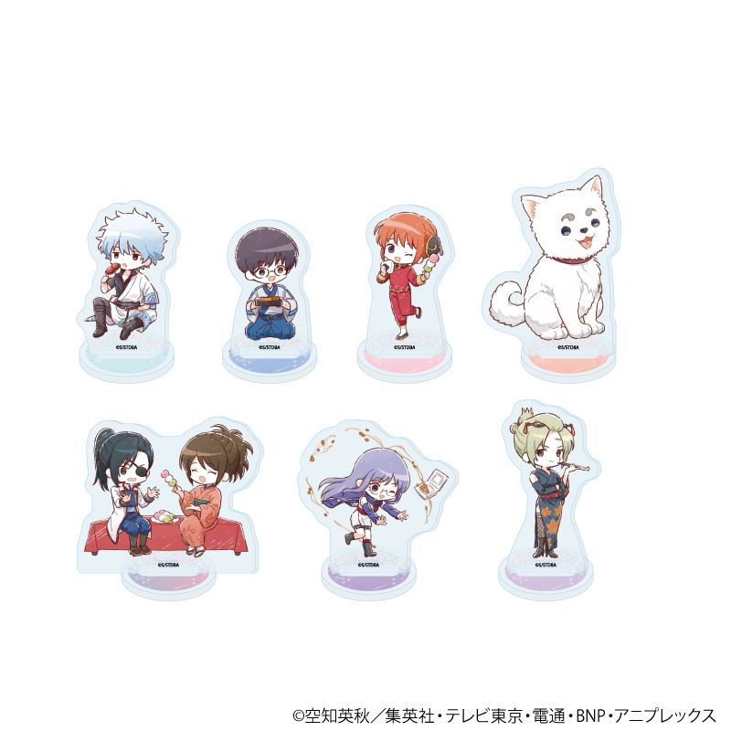 コレイズ販売終了間近】 銀魂_アクリルぷちスタンド コンプリート