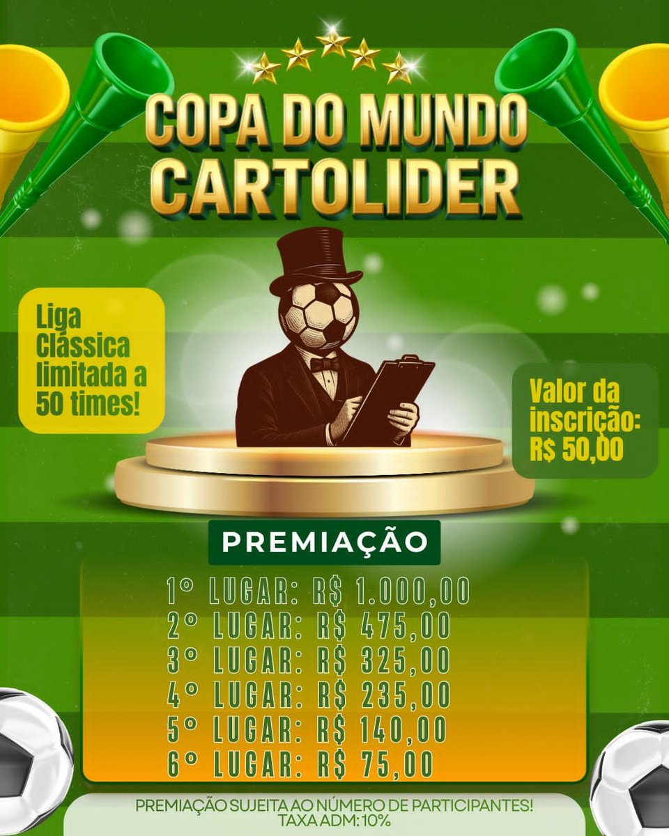 Cartolider's tweet photo. Últimas vagas!

Chama na DM lá no insta! https://t.co/LjvAOsbIwK
